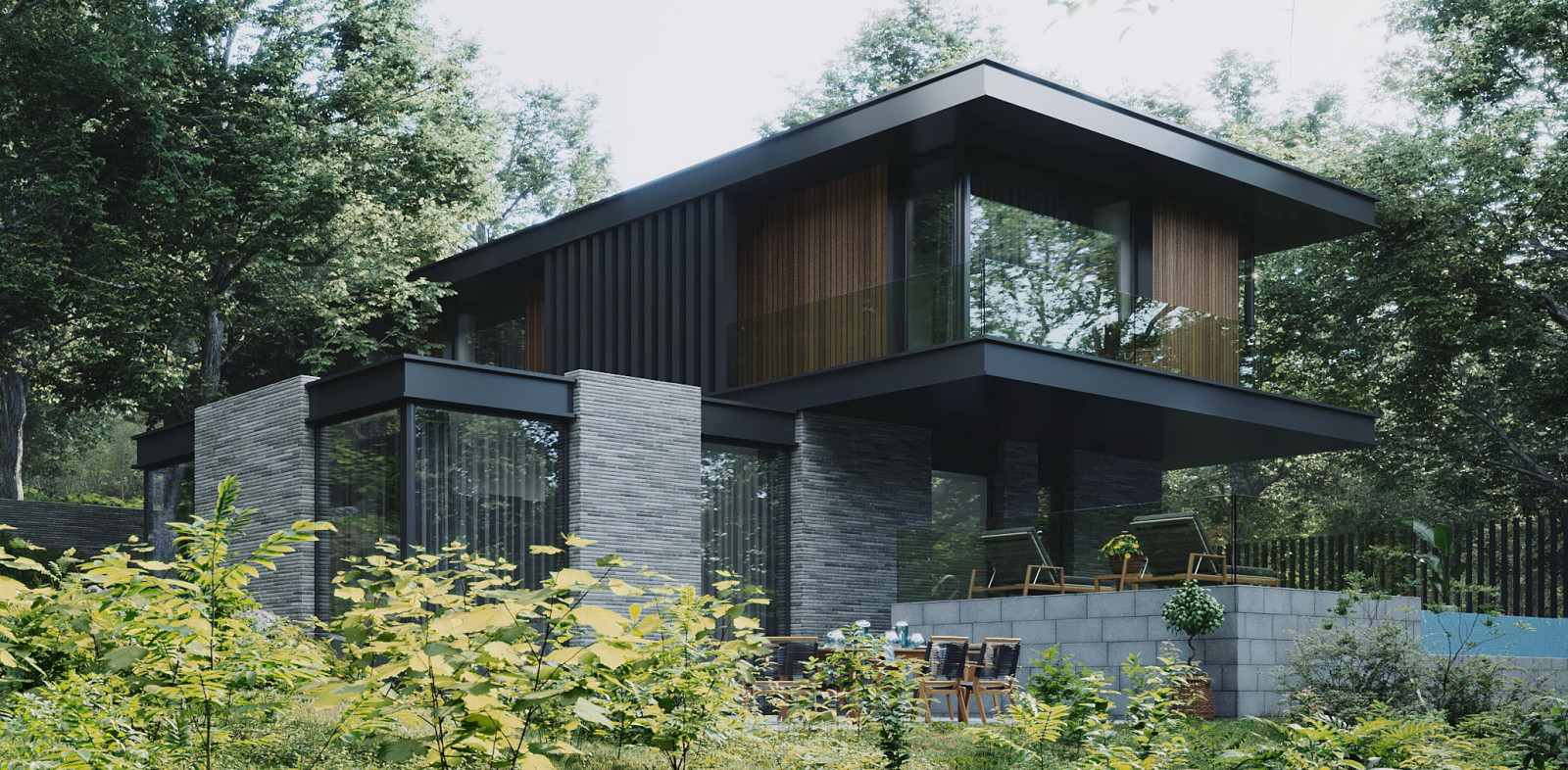 Обложка проекта: Дом с конем