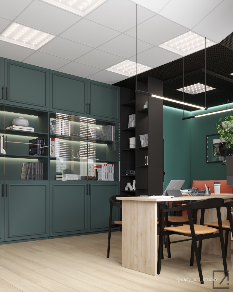 Обложка проекта: Дизайн-проект кабинета начальницы Скорой помощи