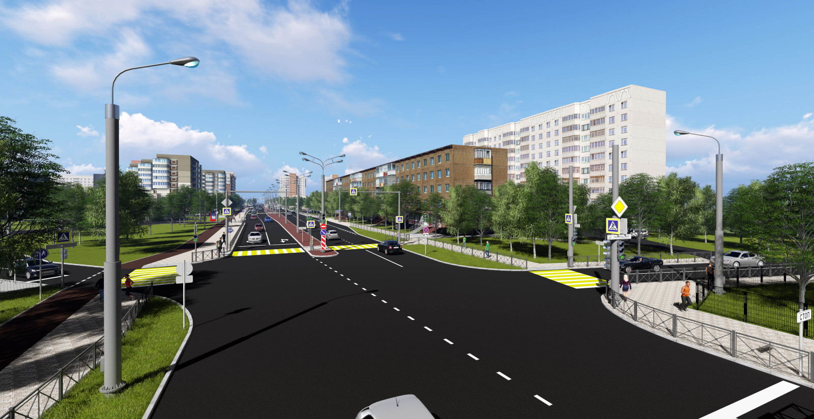 Реконструкция ул. Карпинского