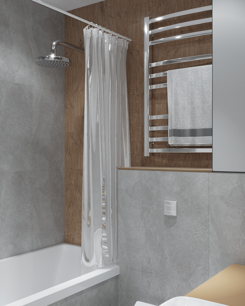 Ванная в "хрущевке"