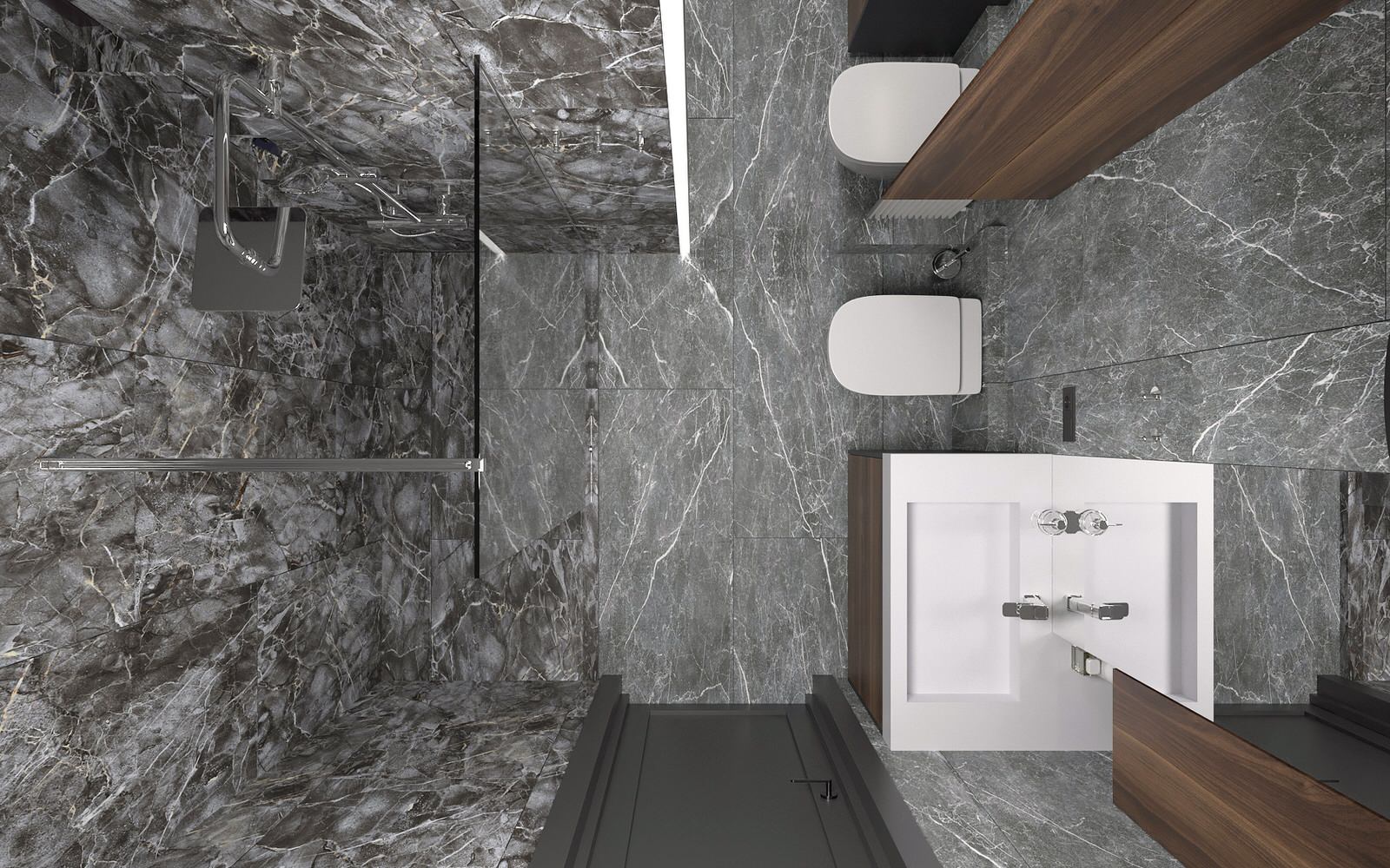 Дизайн проект квартиры 93м