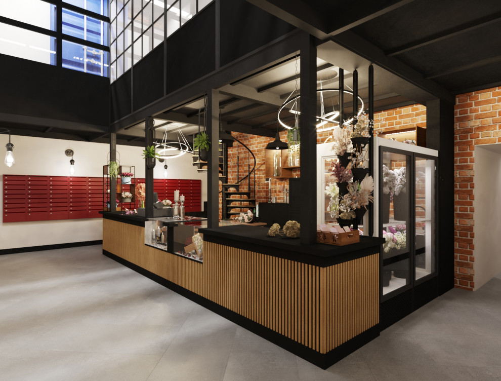 Коммерция. Двухэтажный Цветочный магазин 32 м²