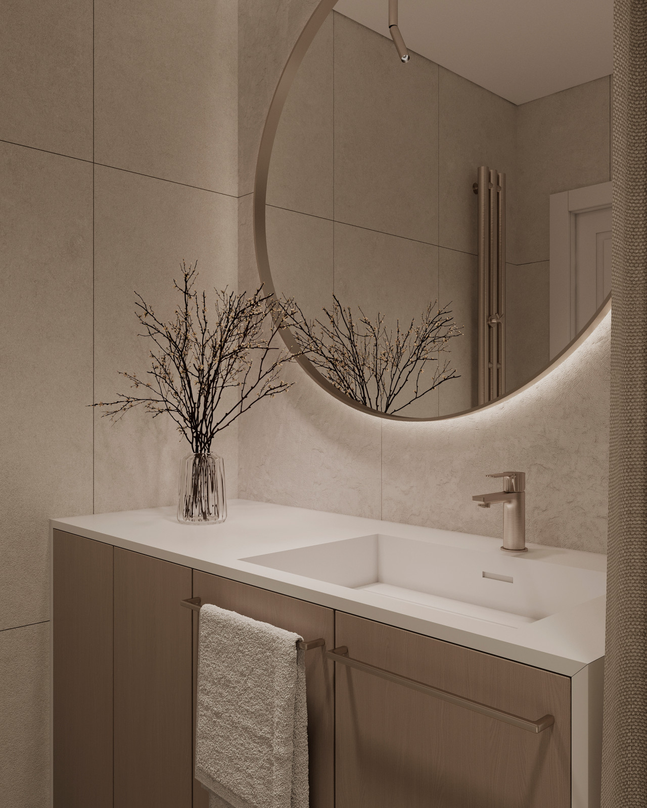 Светлый санузел