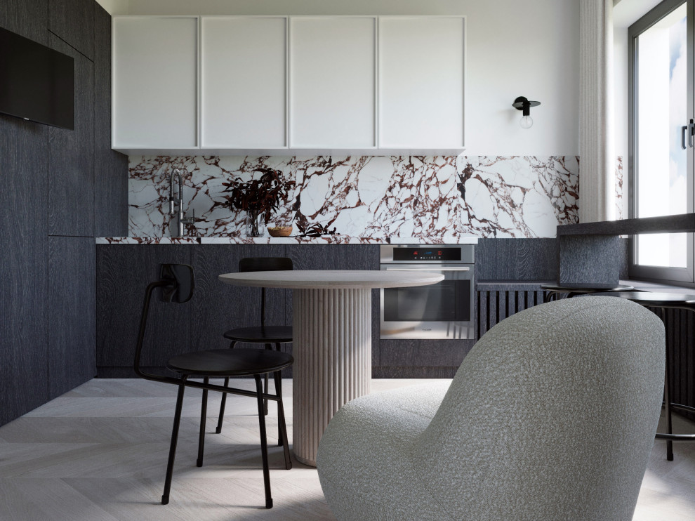 ЧЕРНО-БЕЛАЯ КВАРТИРА ДЛЯ ДЕВУШКИ