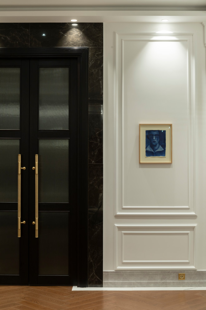 Входная группа комплекса Carre Blanc. Москва