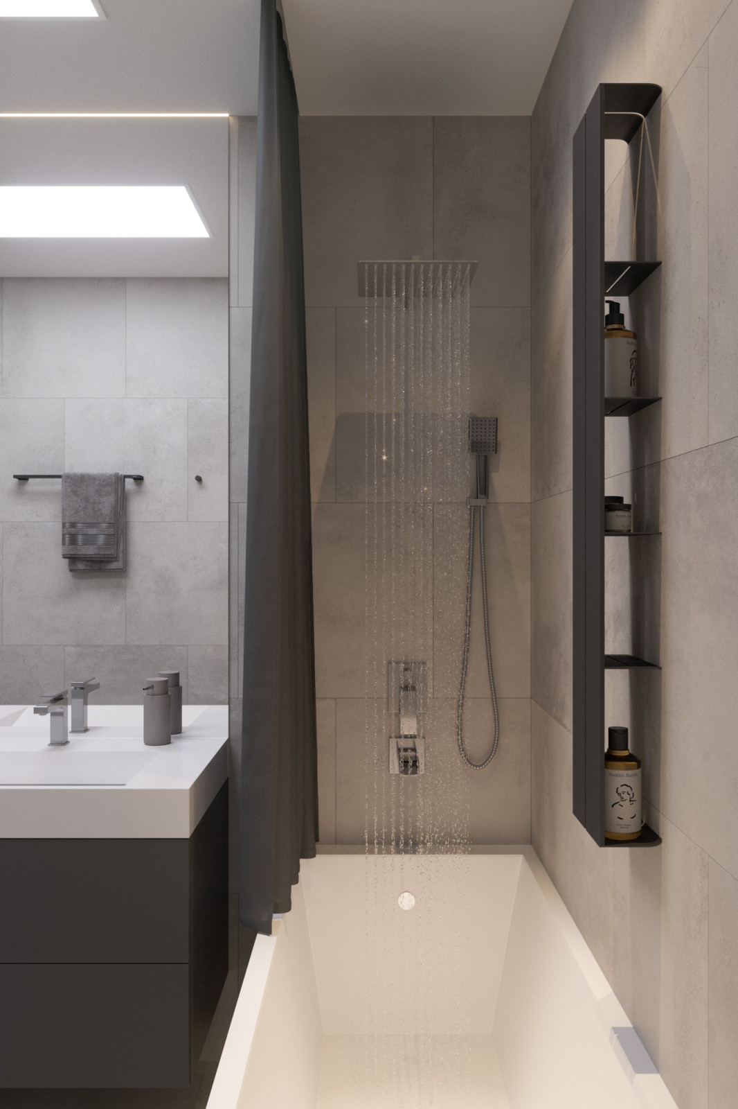 Дизайн-проект загородного дома 100 кв.м.