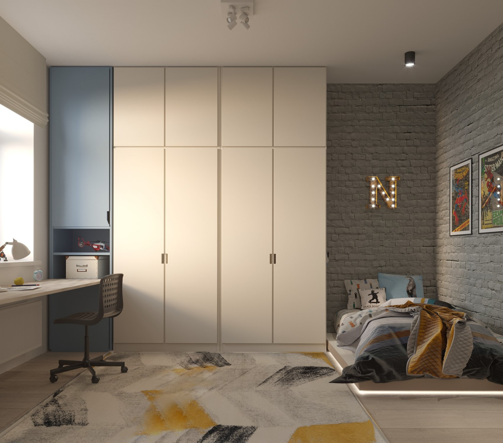 Обложка проекта: Детская для мальчика