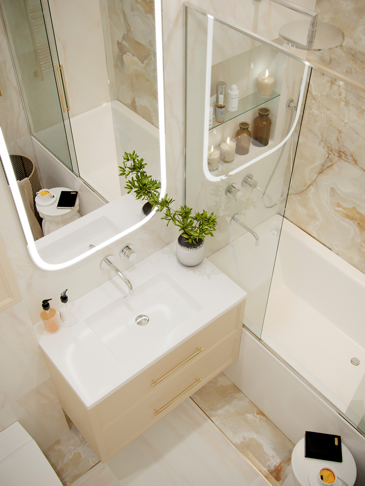 Bathroom Rendering Compilation in Florida