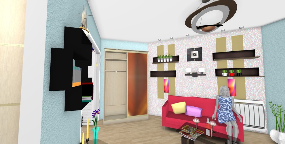 Квартира-студия 30 м2  для сына