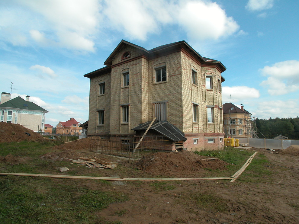 Усадьба "Северная крепость". Реконструкция дома.