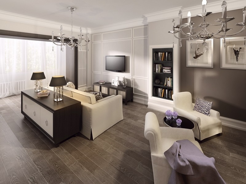 Дизайн и ремонт под ключ квартиры в ЖК «Смольный парк» (Санкт-Петербург)