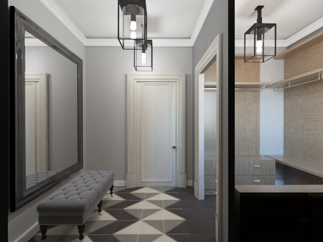 Частный дом в серых оттенках