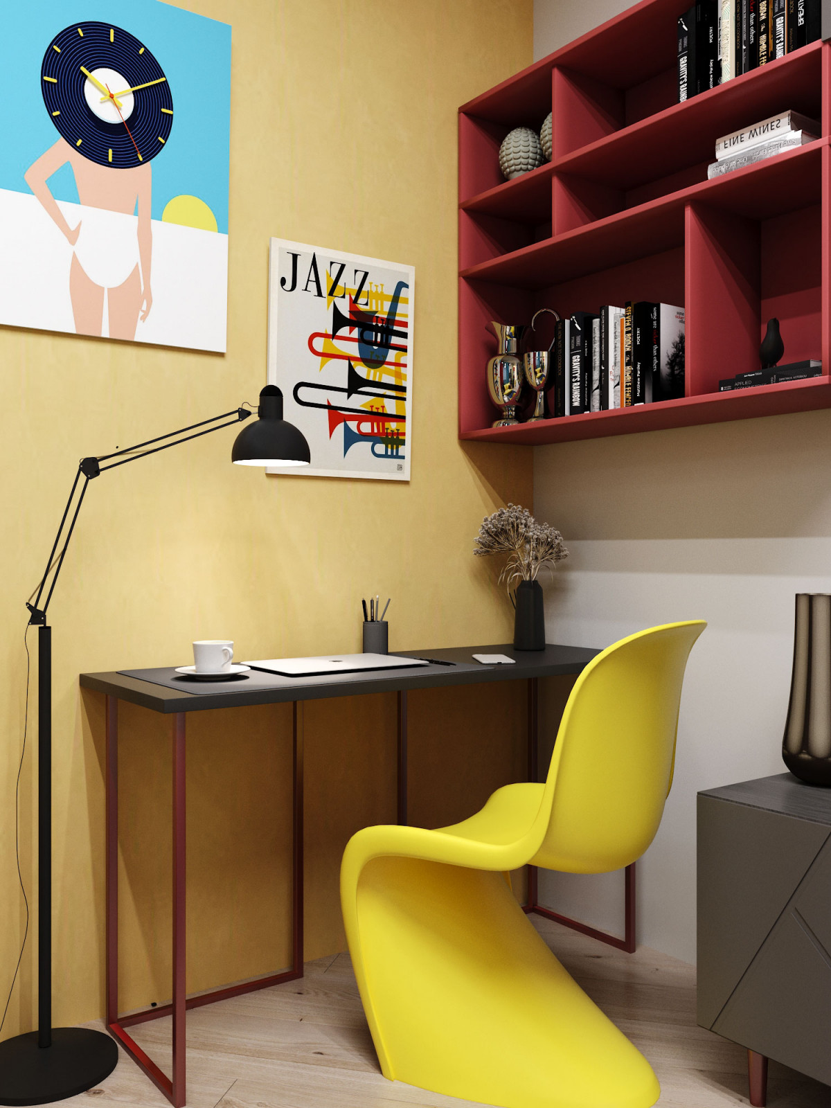 Яркая квартира