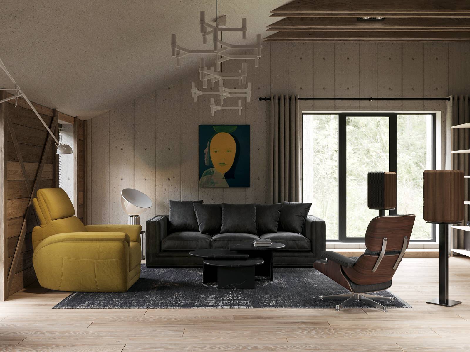 Дом вдали для размеренной жизни