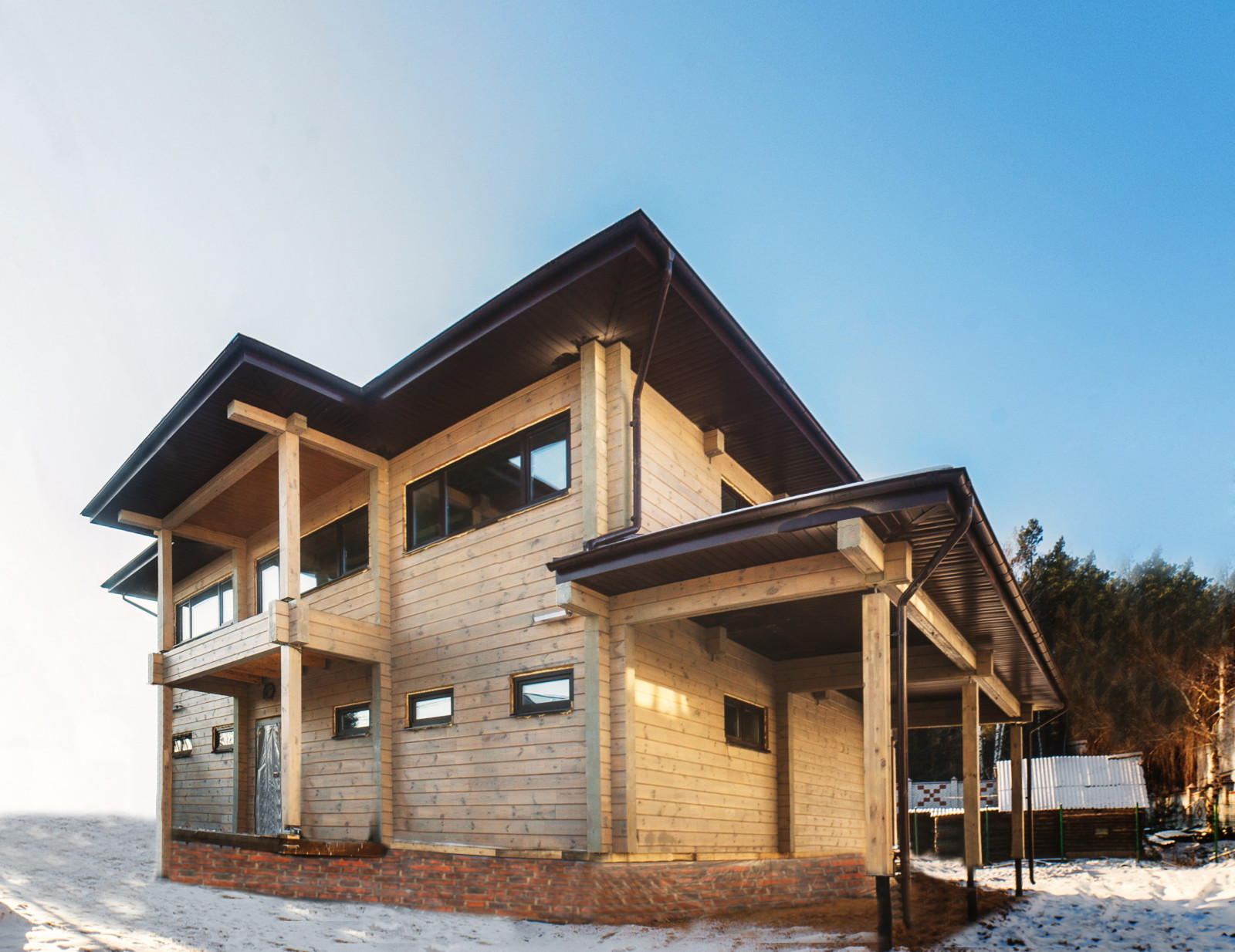 Обложка проекта: Дом в стиле лофт