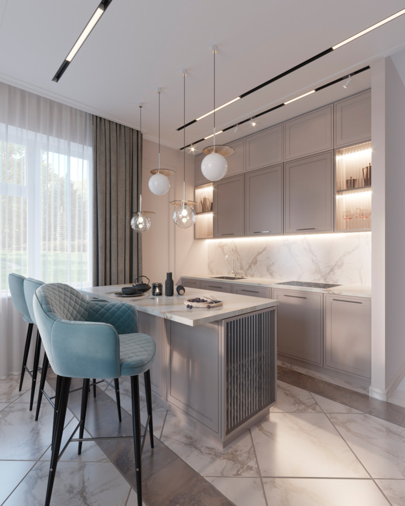 Коттедж в стиле современной классики