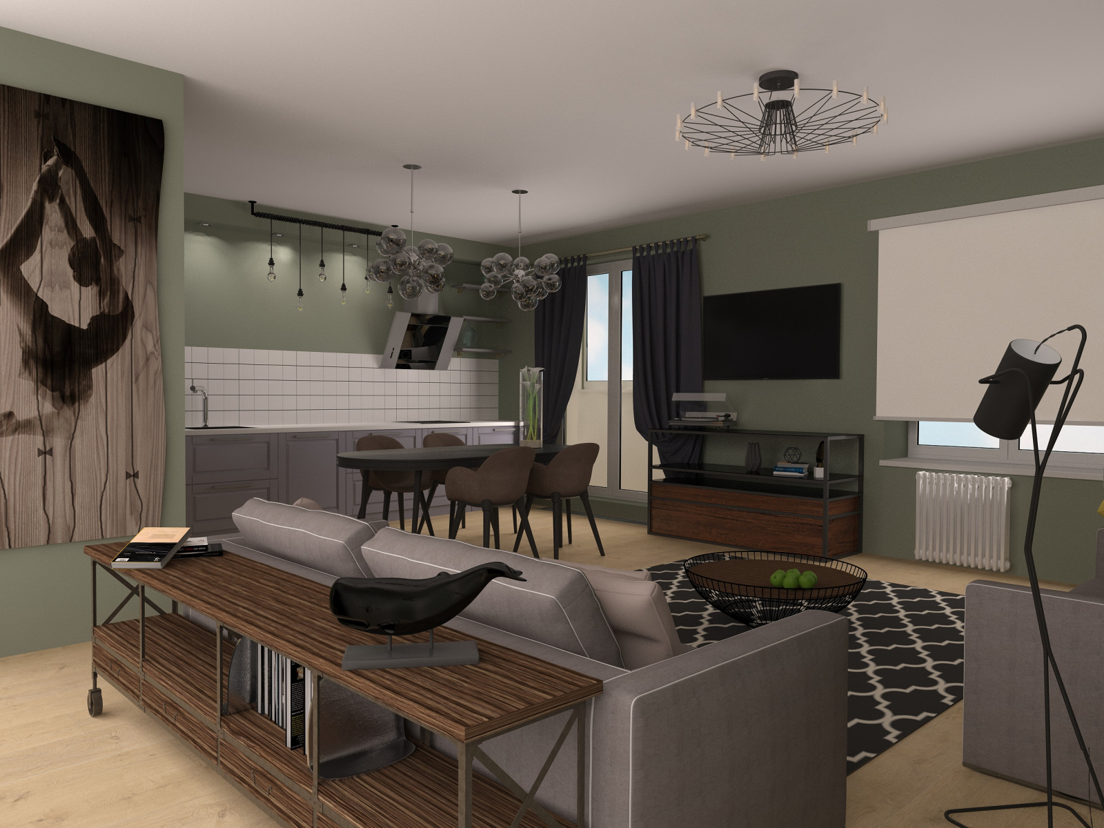 Apartment interior (city Orel, st. Komsomolskaya 2017)