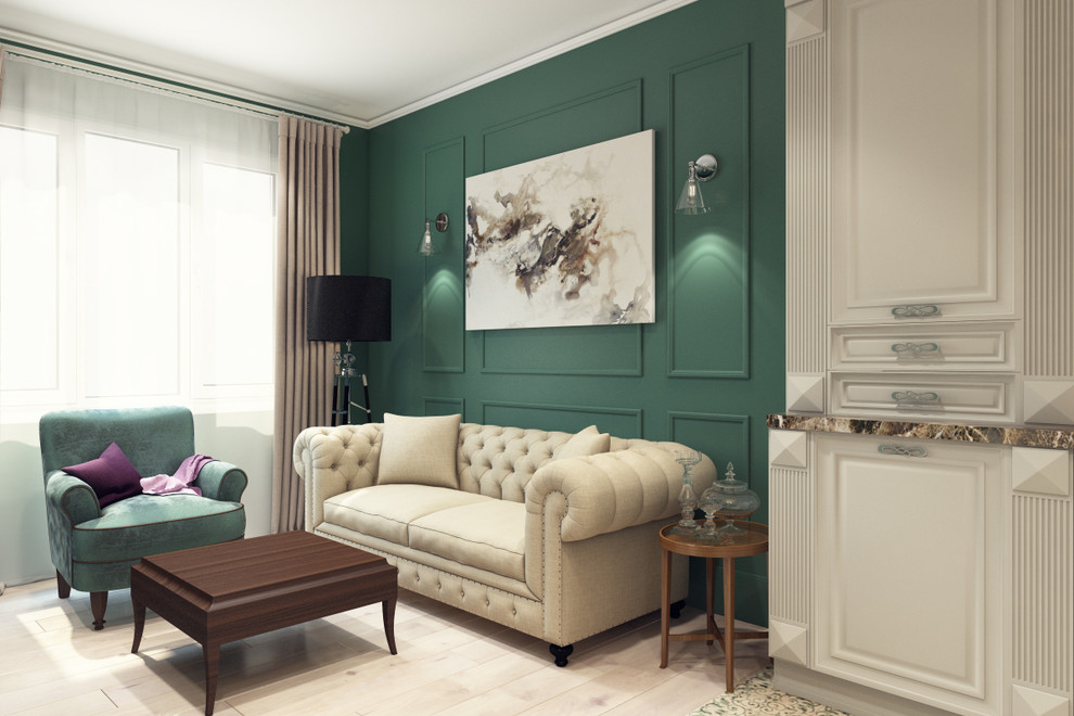 3-х комнатная квартира в Москве для студии Style Home