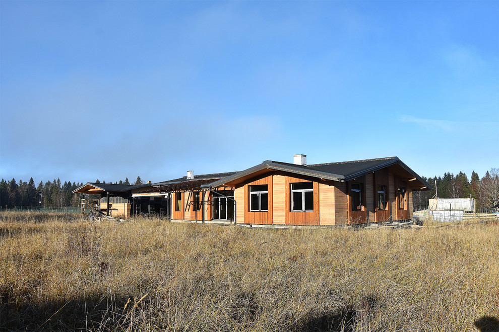 Одноэтажный жилой дом 250 м2