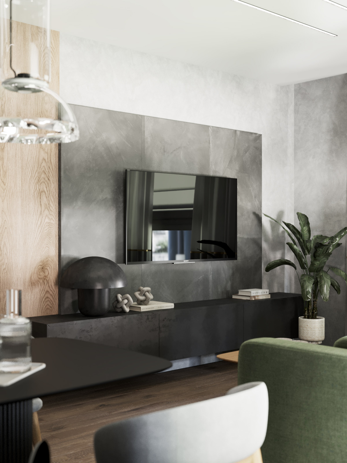 Кухня-гостиная ЖК Царицыно