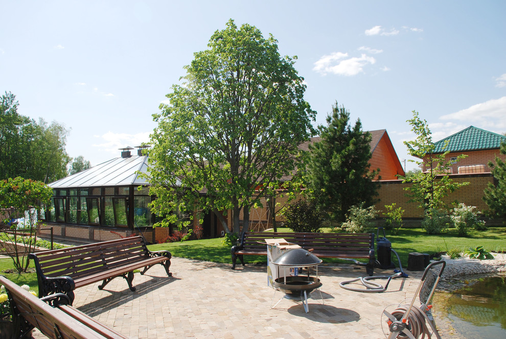 Сад на сложном рельефе