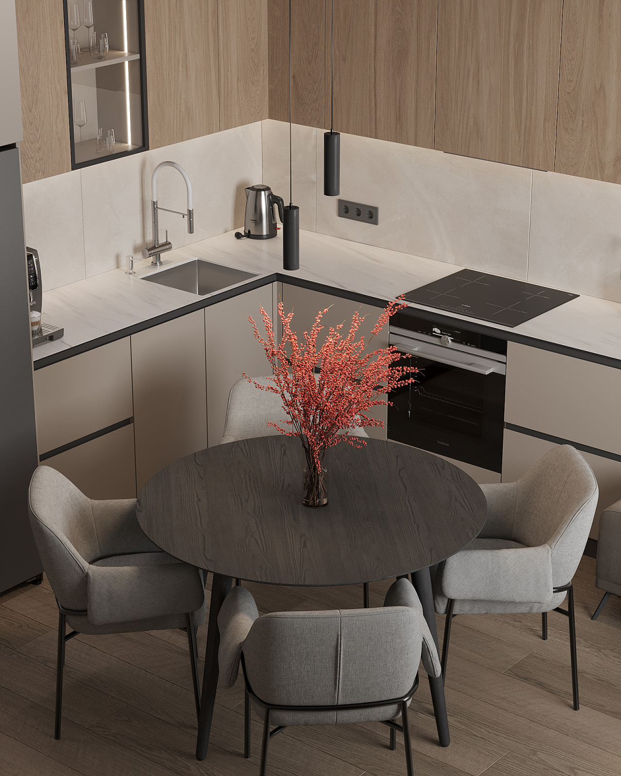 Дизайн-проект квартиры г.Ярославль ЖК "Новеллы"