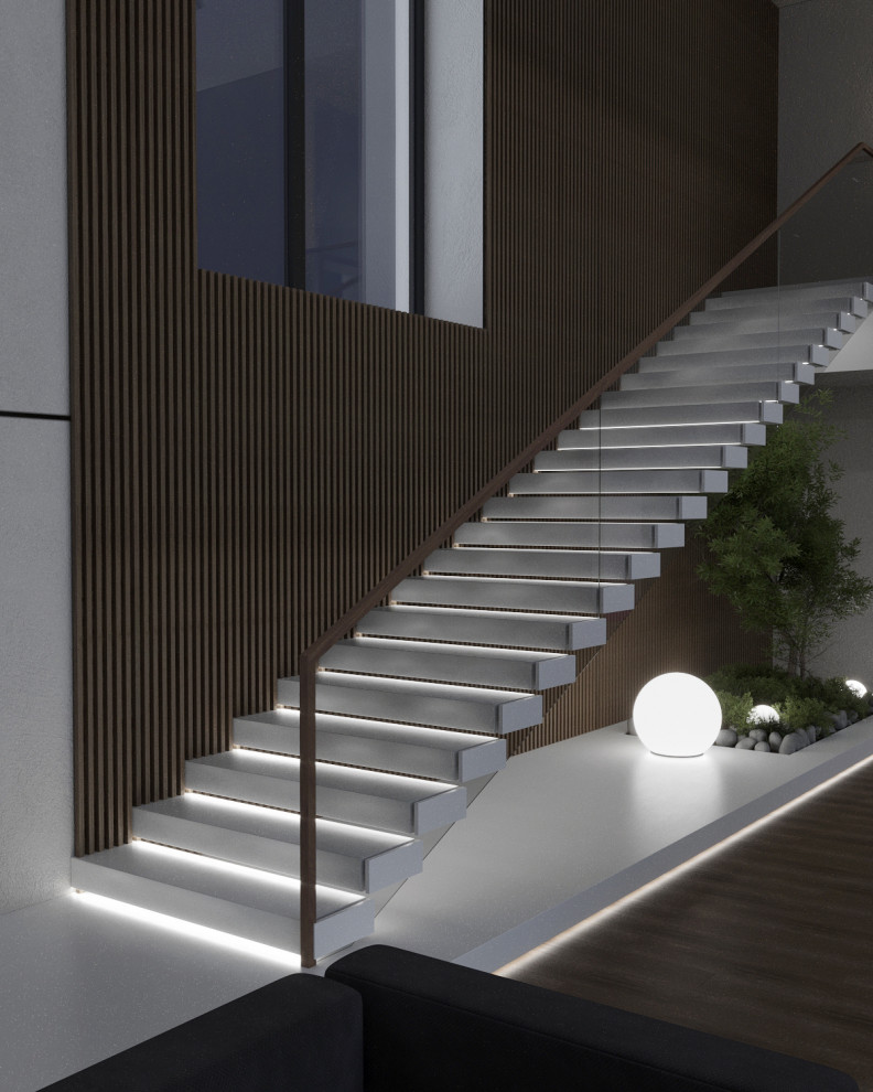 Дом ДНТ "Удача". Парящая лестница