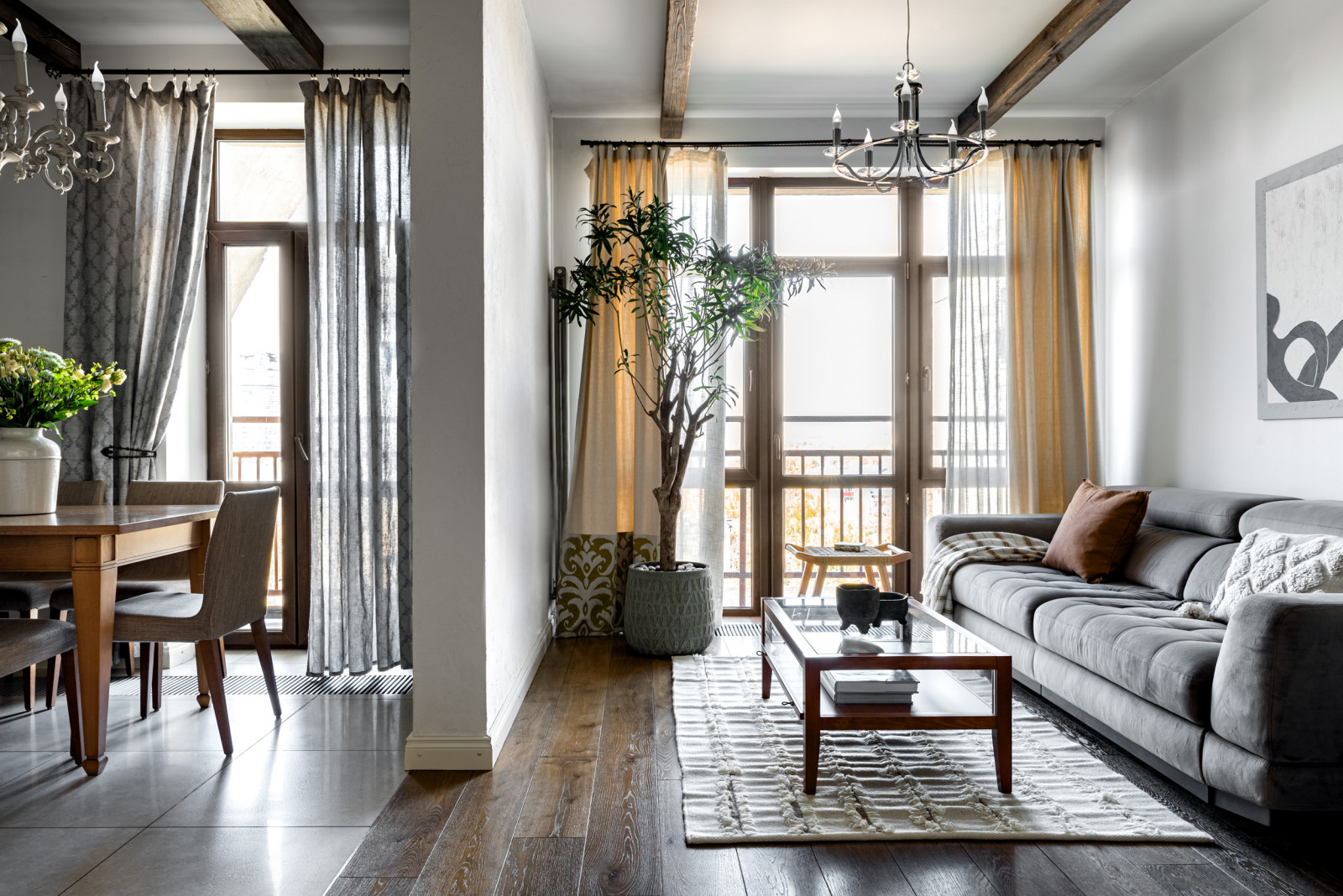 Стильная квартира в Москве. Съемка для дизайнера