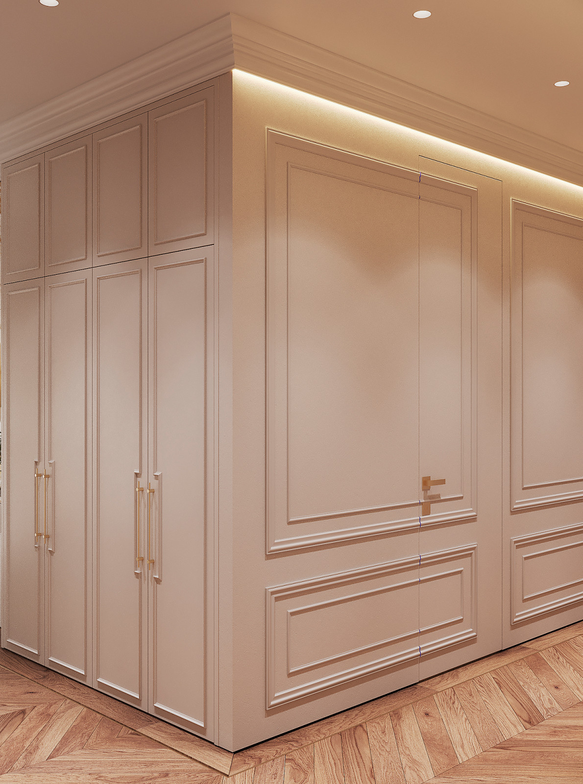 Дизайн квартиры в ЖК "Наследие",  г.Тула