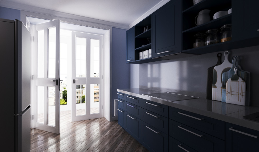 Проект "3D проект кухни-гостиной"