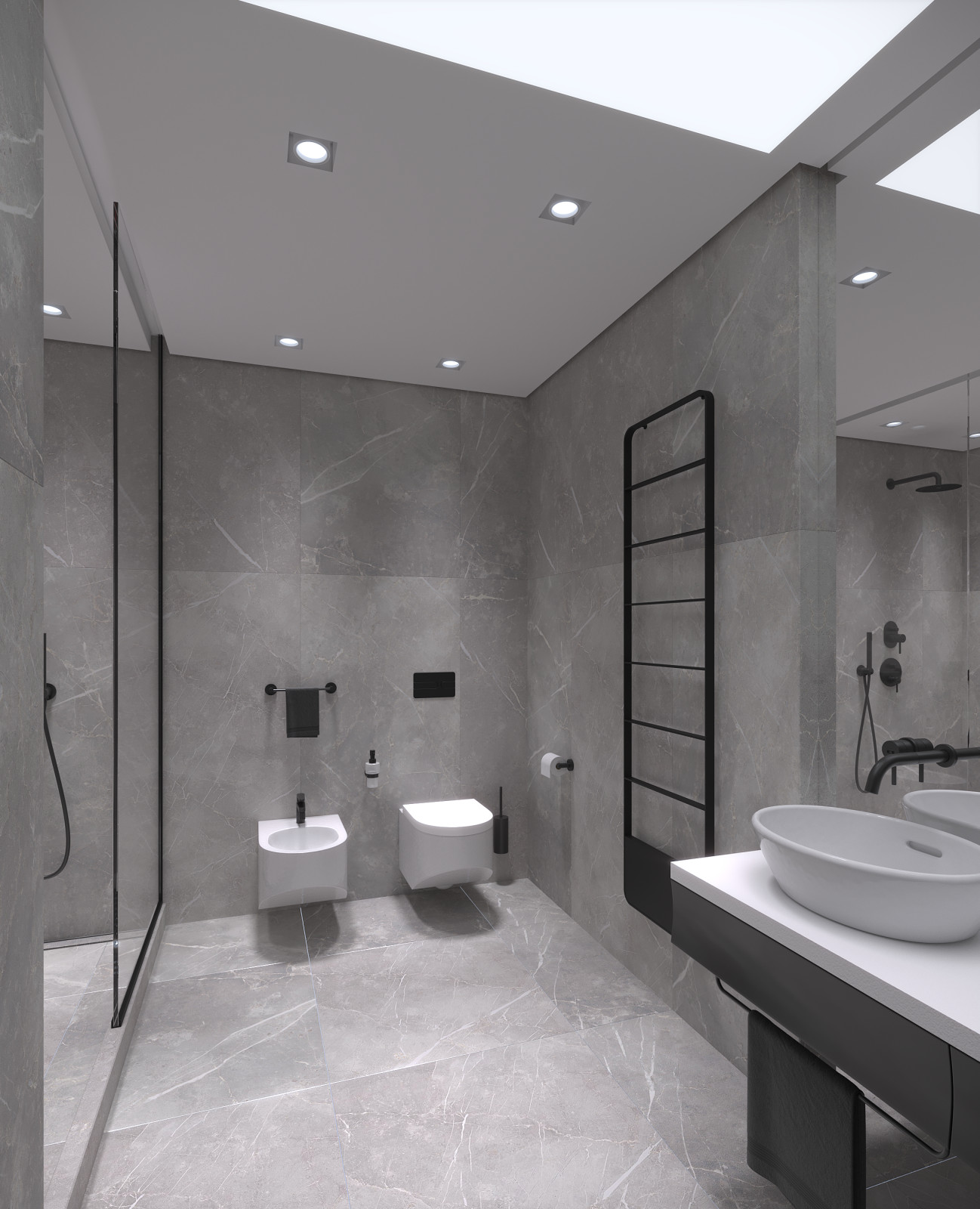 Жилая квартира для молодого человека, 99,48 кв.м.