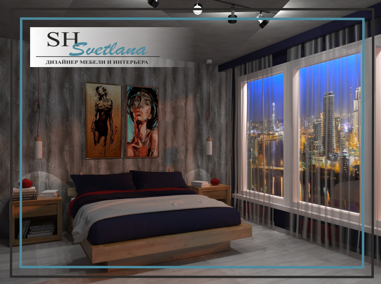 Обложка проекта: спальня для парня