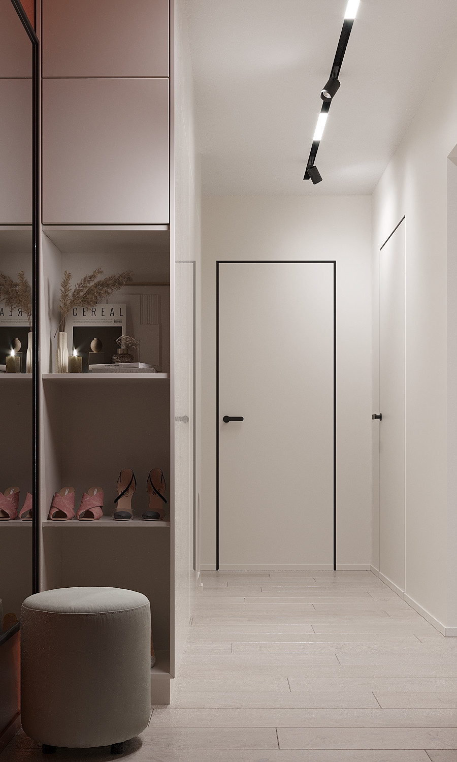 Современный интерьер в ЖК «Znak», Ижевск, 73 кв. м2