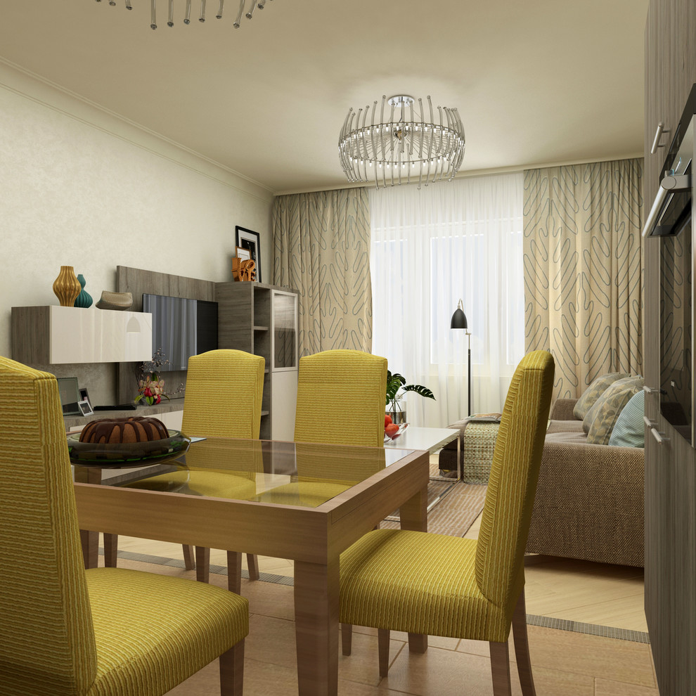 Дизайн-проект квартиры м.Бабушкинская, 64 кв.м