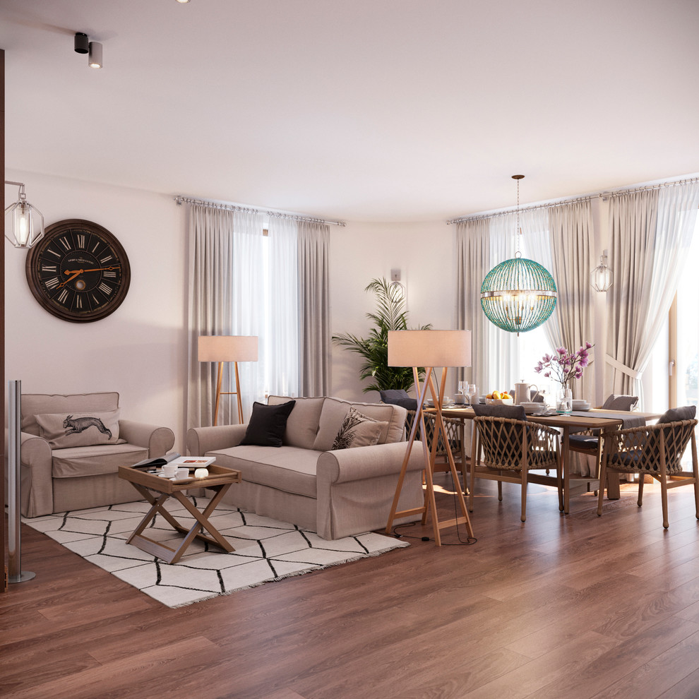 Интерьер таунхауса в Лисьем Носу