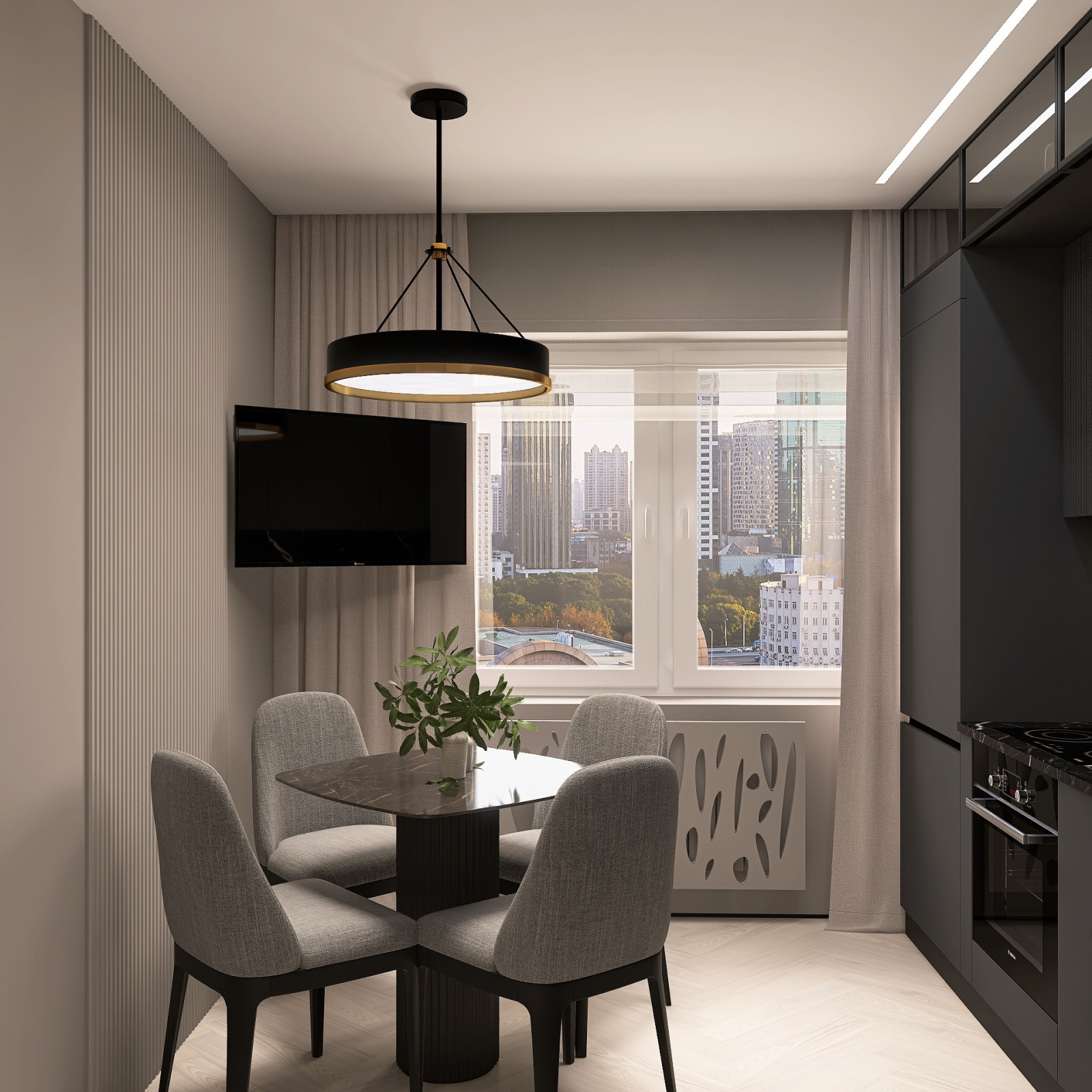 Обложка проекта: Графитовая кухня