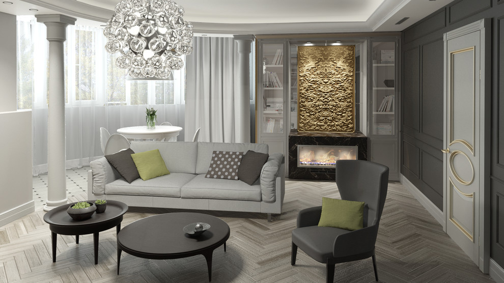 Современная классика в московской квартире