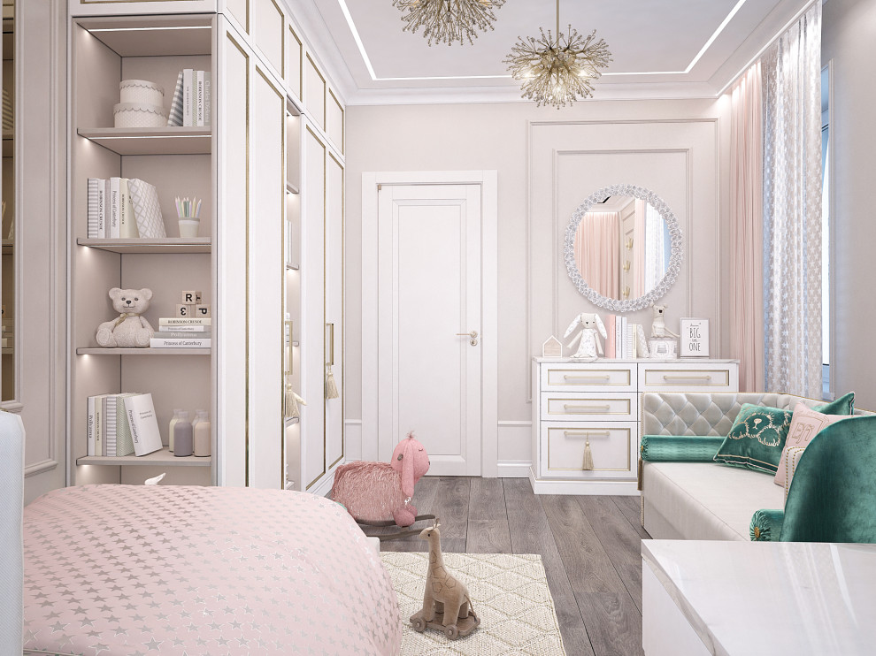 Розовый с изумрудным- неожиданные цветовые решения