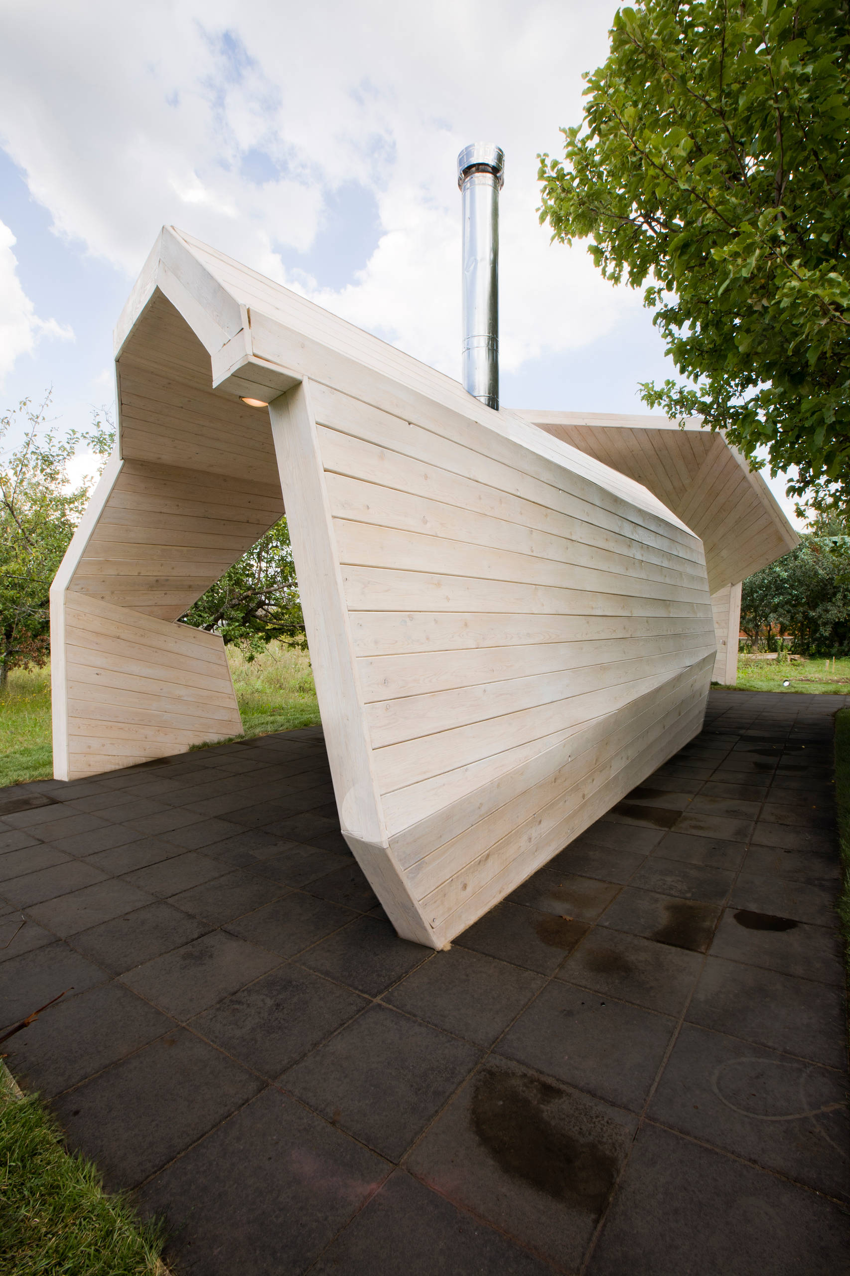 Проект недели: Беседка-волна для капитана