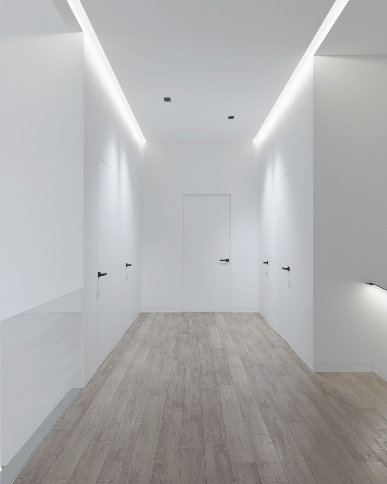 Y-house. Дизайн интерьера двухэтажного дома.