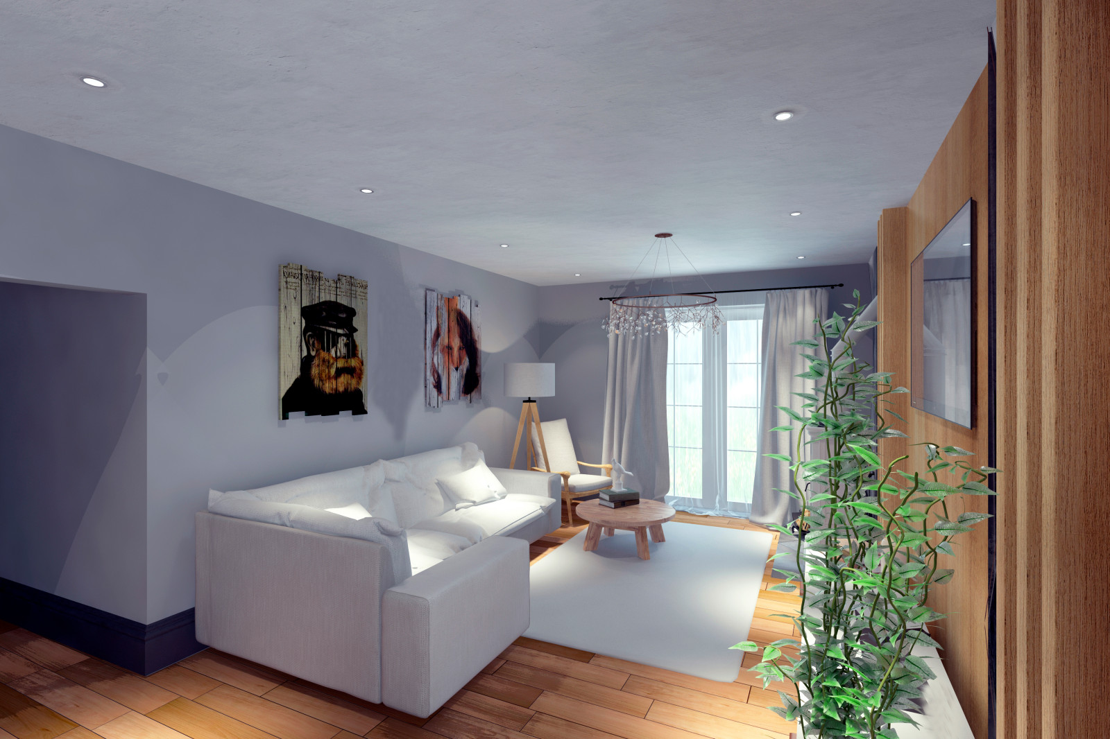 Дом в скандинавском стиле