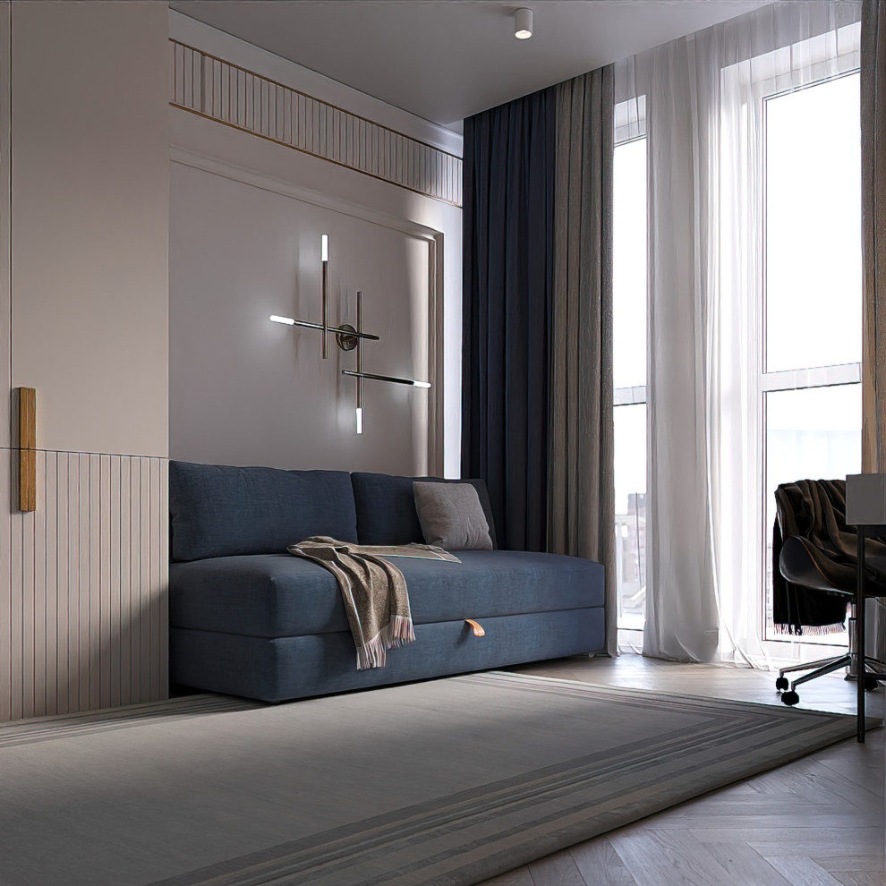 КВАРТИРА В НЕОКЛАССИЧЕСКОМ СТИЛЕ