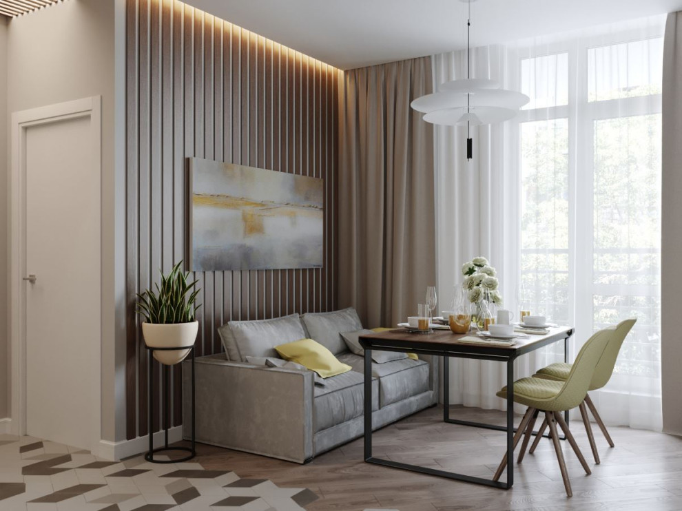 Обложка проекта: Квартира 58 м2 ЖК На Новорижском