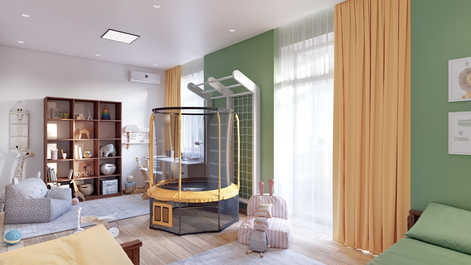 Дизайн-проект трехкомнатной квартиры