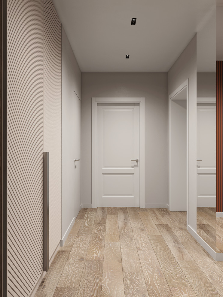 Прихожая в элегантной квартире на улице Мельникайте (г.Тюмень)