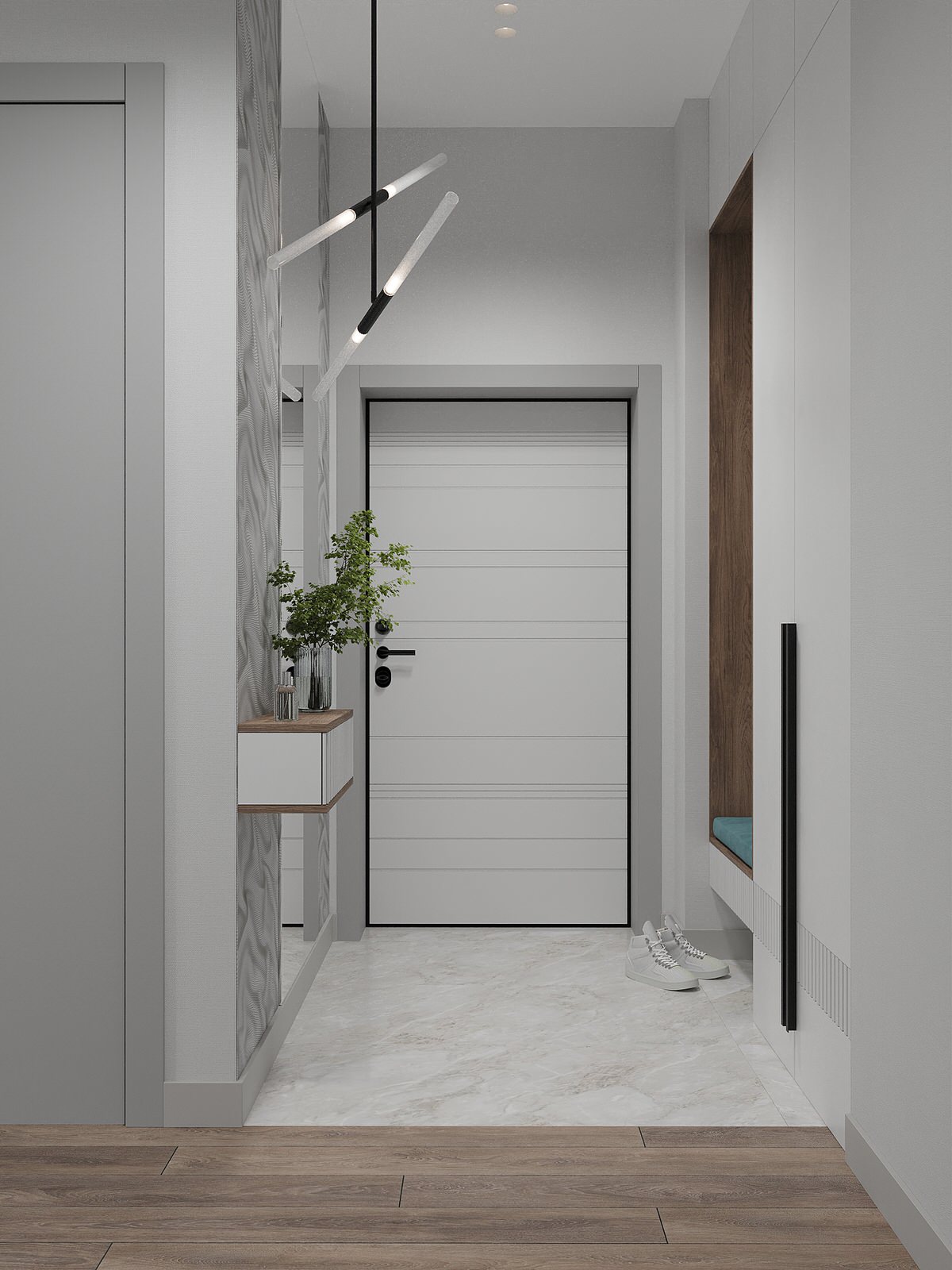 Трехкомнатная квартира 75 кв.м