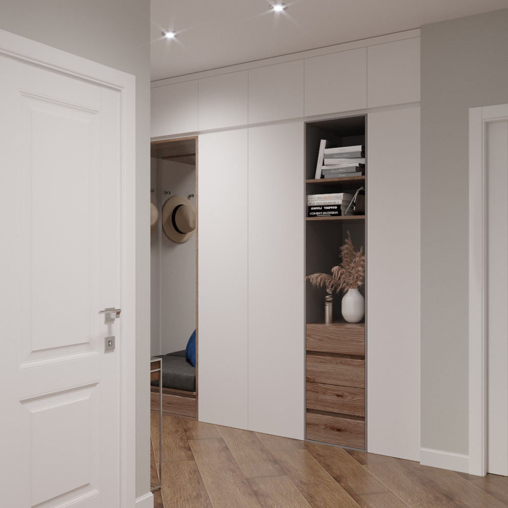 Обложка проекта: Прихожая ЖК "Кутузов Град"