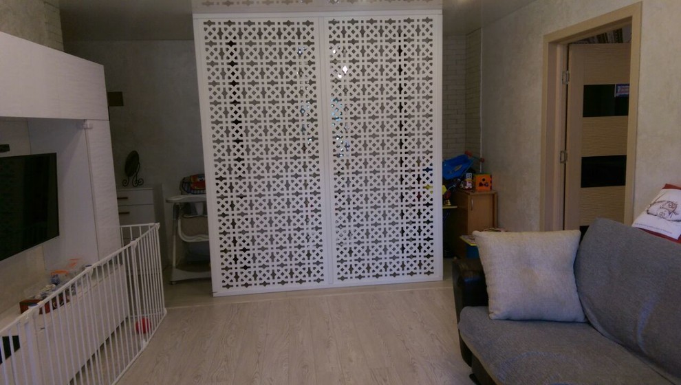 Перегородка резная из МДФ. Ажурная.