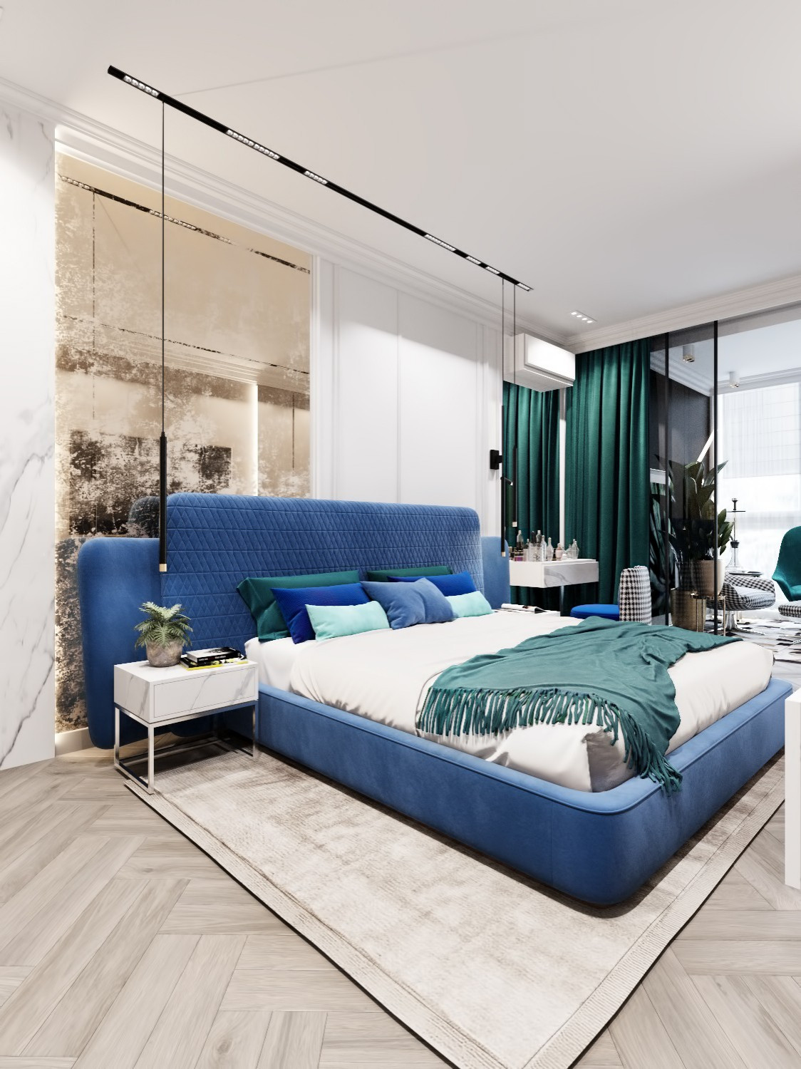 Обложка проекта: Дизайн трехкомнатной квартиры 78м²