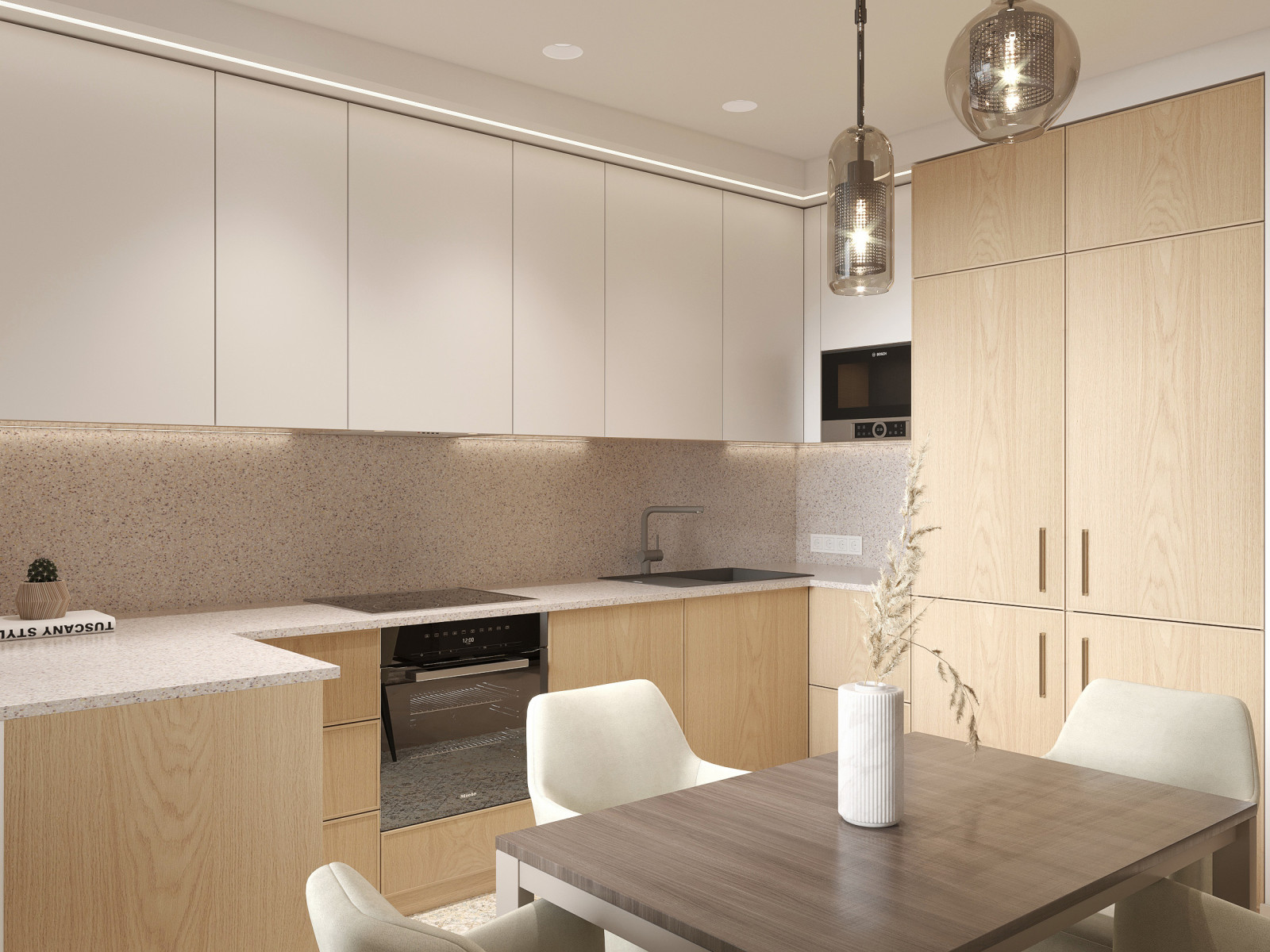 3-х комнатная квартира для семьи с двумя детьми и кабинетом